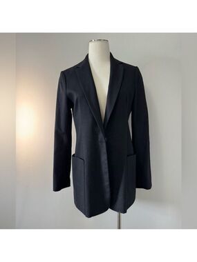 Aritzia Talula Babaton  Black Long Blazer  size 10
